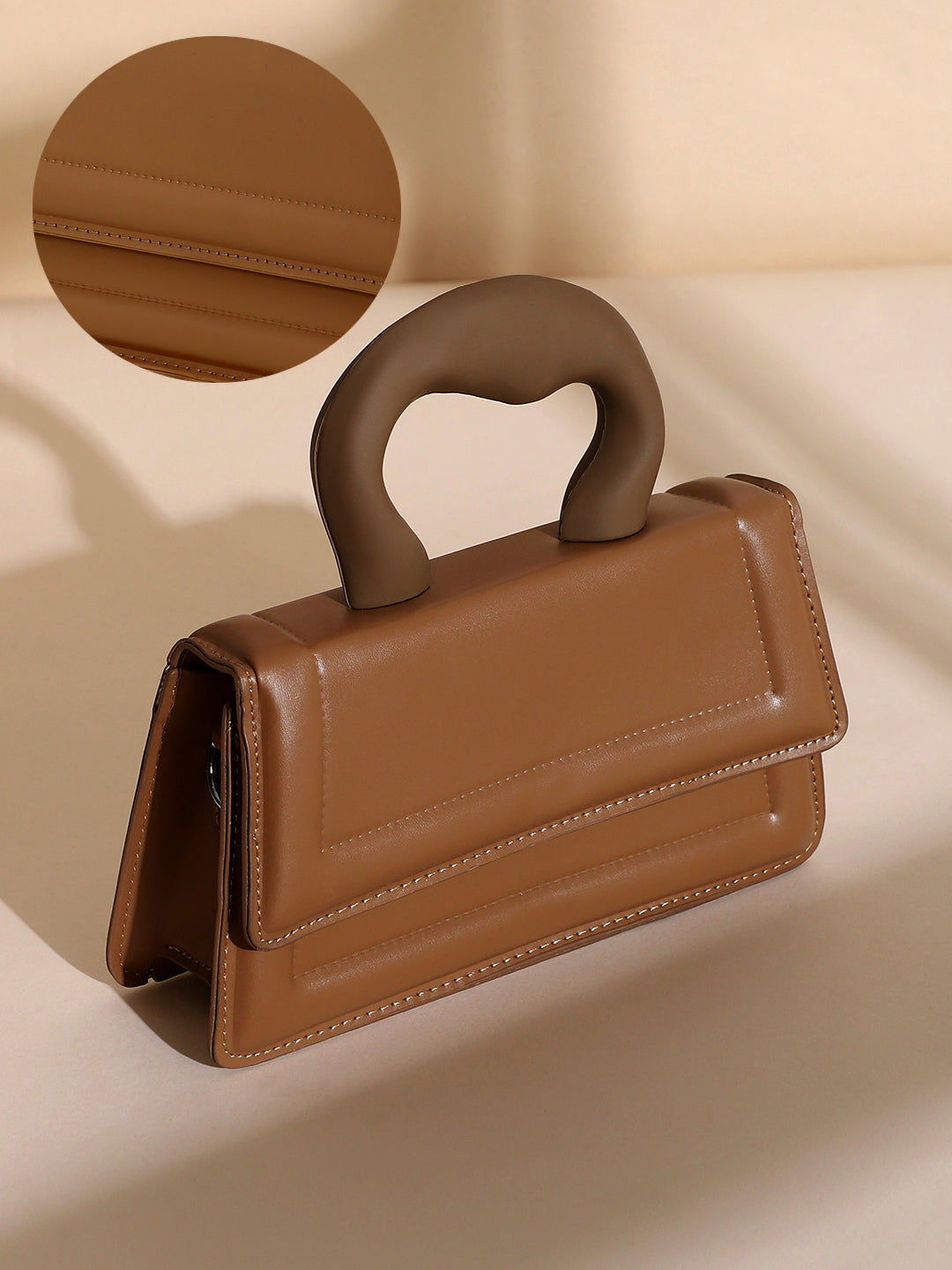 The Caldera Frost Hand Bag - Brown