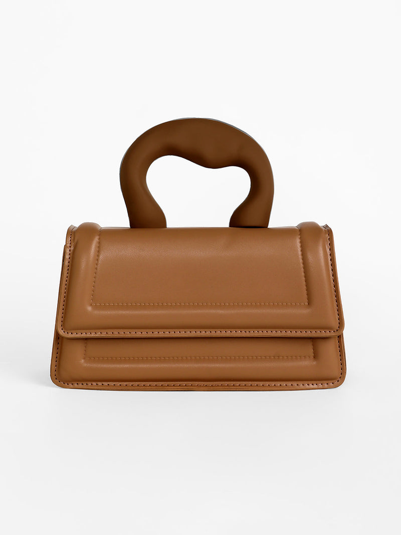 The Caldera Frost Hand Bag - Brown