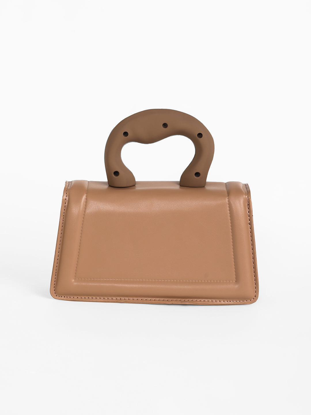 The Caldera Frost Hand Bag - Chocolate Brown