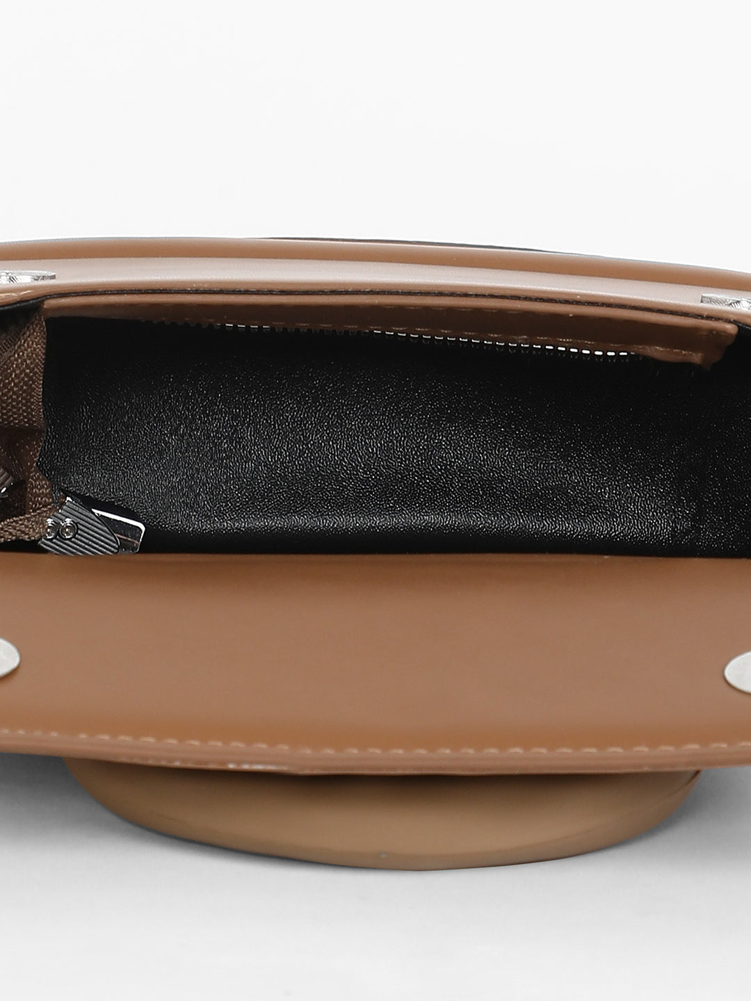 The Caldera Frost Hand Bag - Chocolate Brown