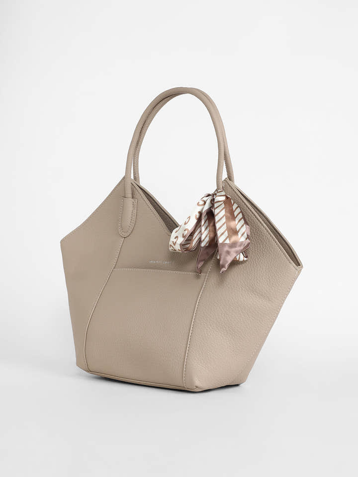 The Pike Tote Bag - Beige
