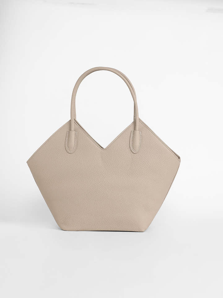The Pike Tote Bag - Beige