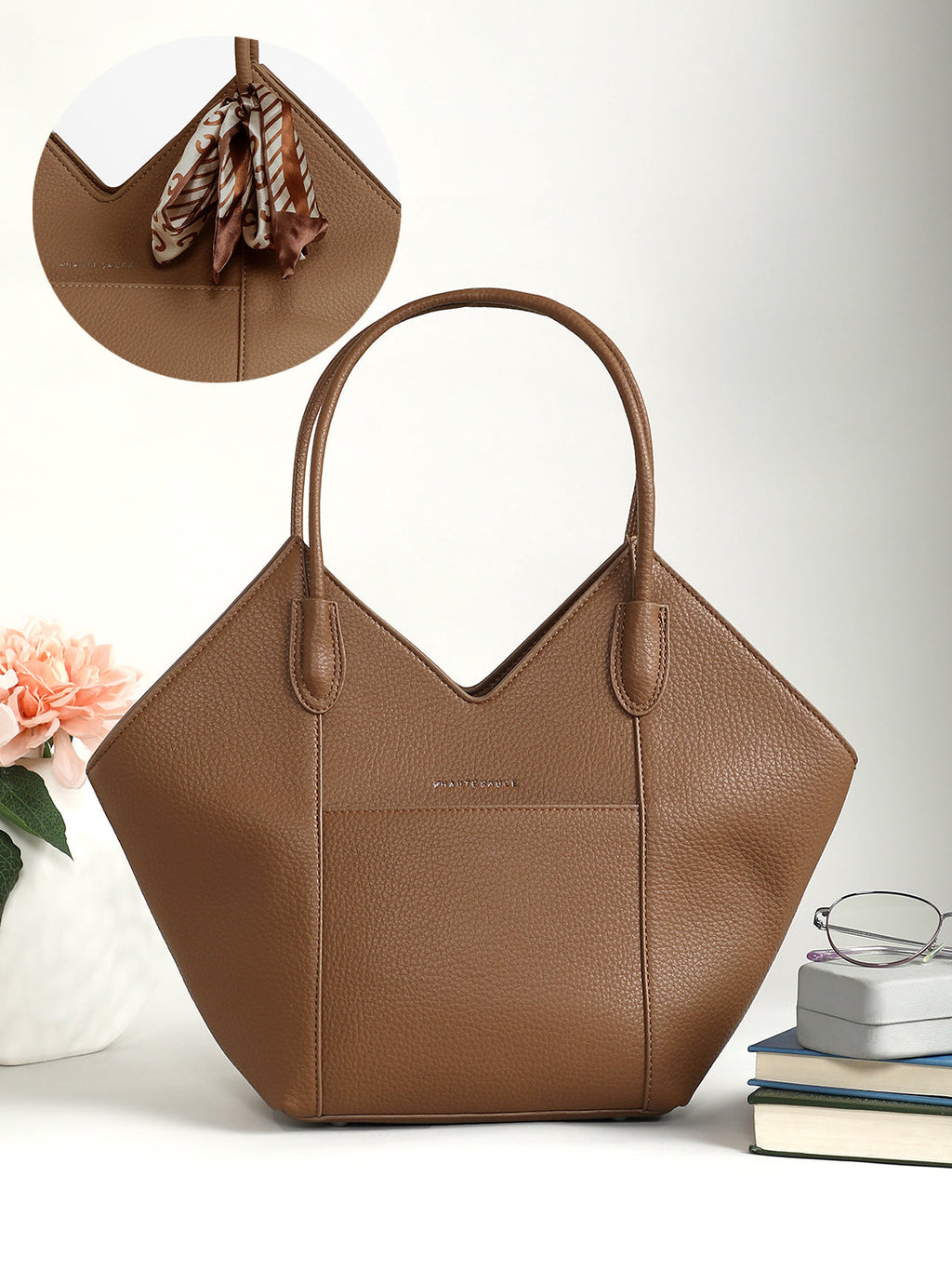The Pike Tote Bag - Chocolate Brown