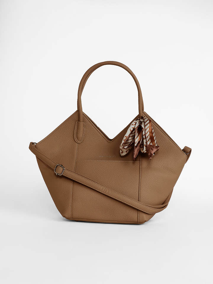The Pike Tote Bag - Chocolate Brown