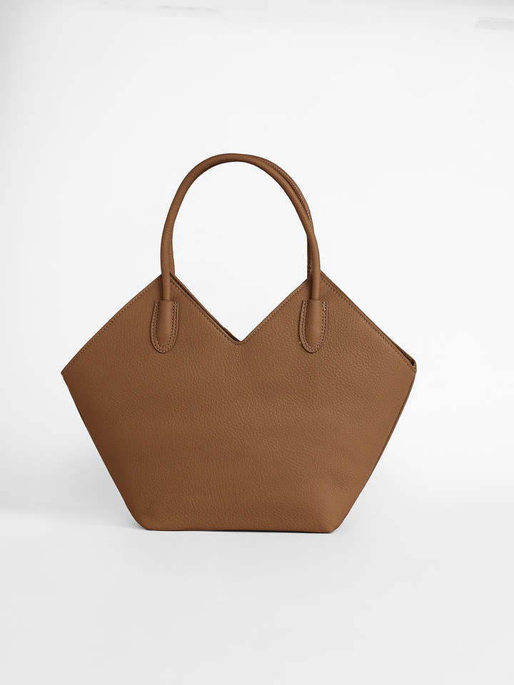 The Pike Tote Bag - Chocolate Brown