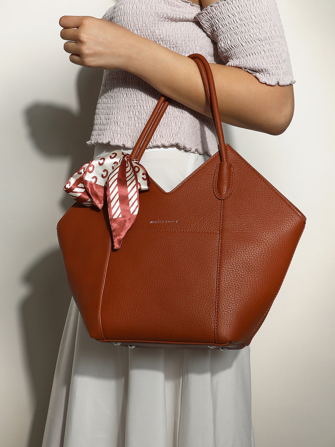 The Pike Tote Bag - Terracotta Brown