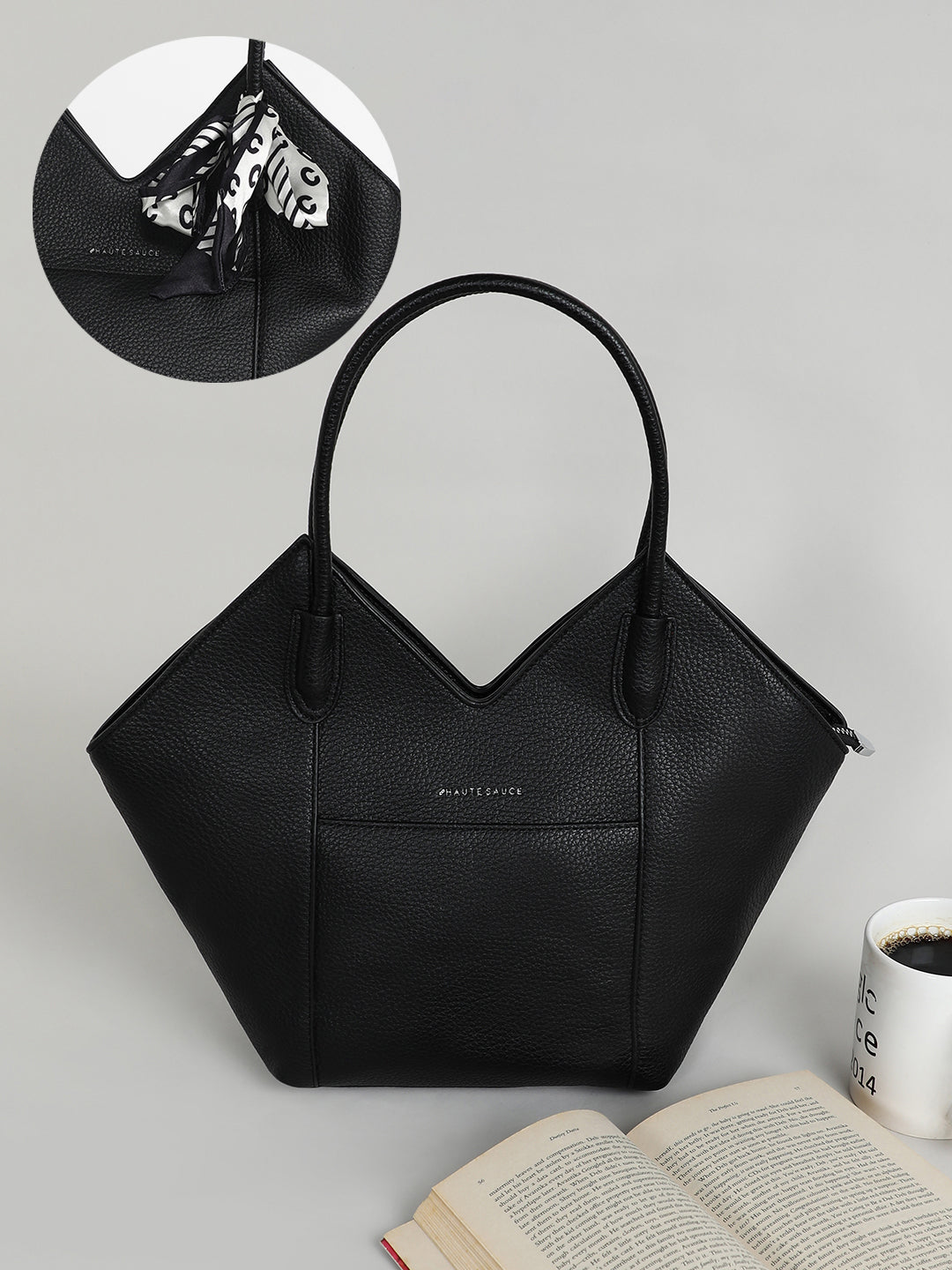The Pike Tote Bag - Midnight Black
