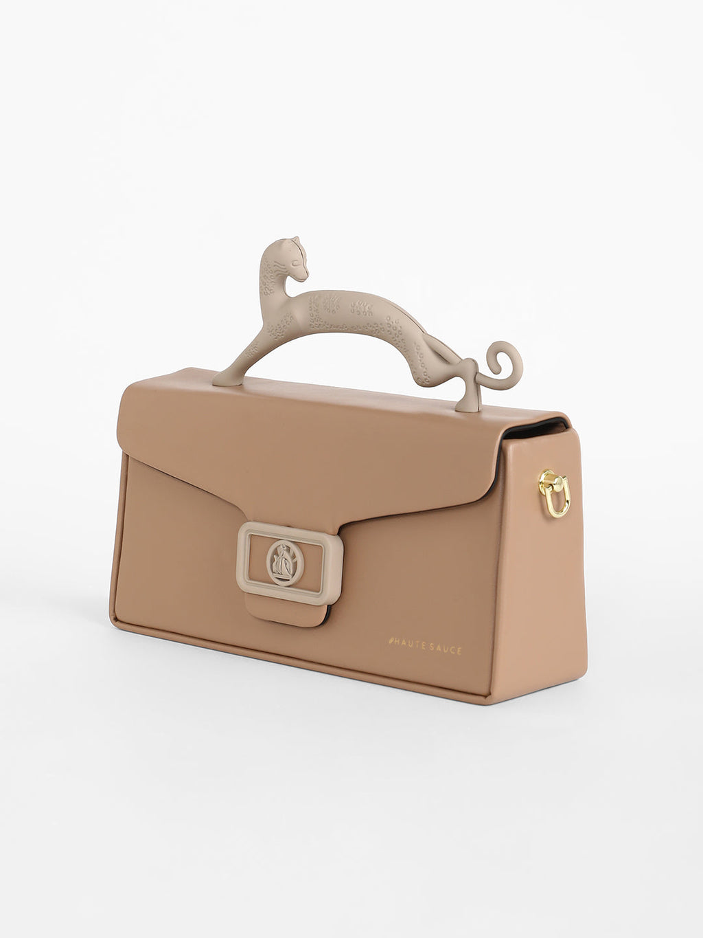 The Jaguar Frost Hand Bag - Tan Brown