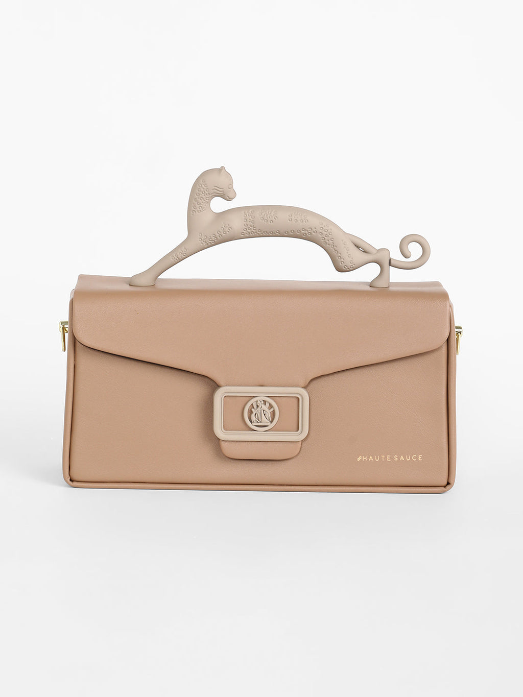 The Jaguar Frost Hand Bag - Tan Brown