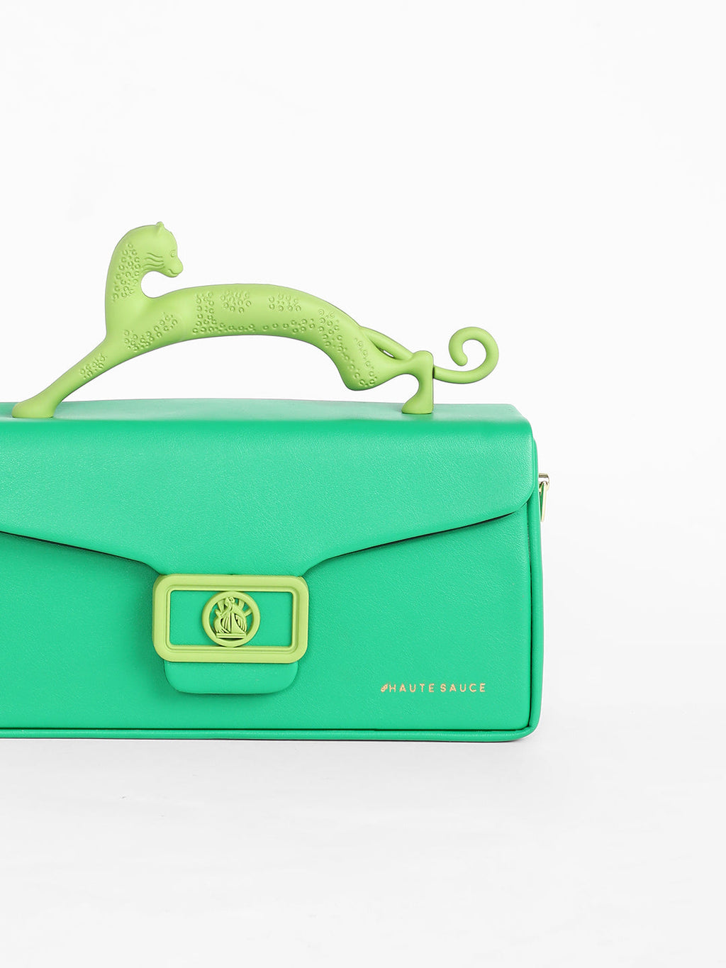 The Jaguar Frost Hand Bag - Shamrock Green