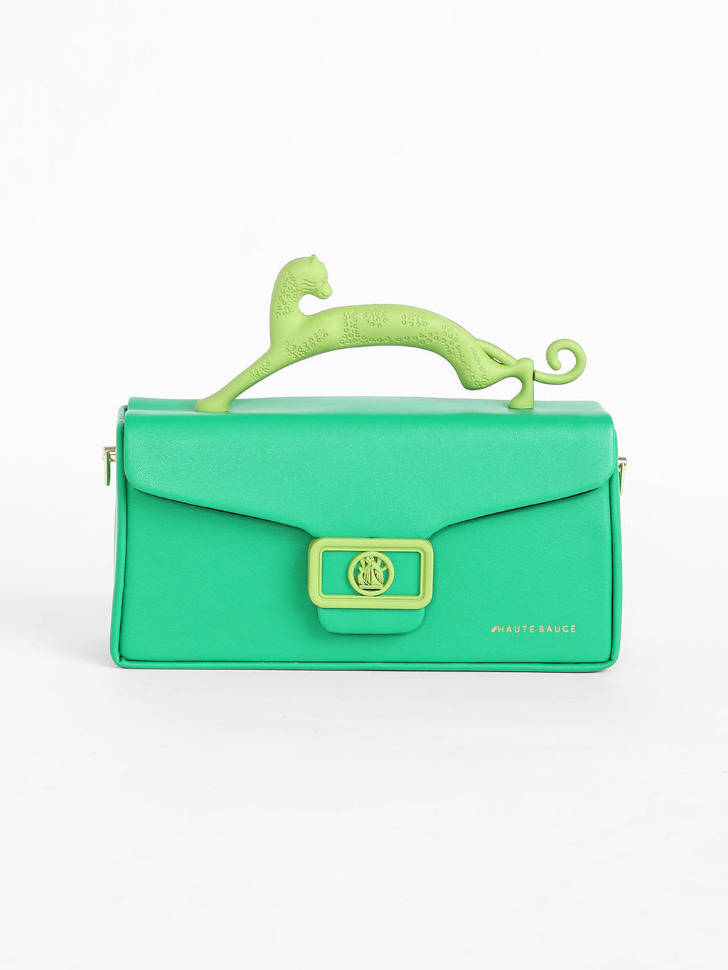 The Jaguar Frost Hand Bag - Shamrock Green