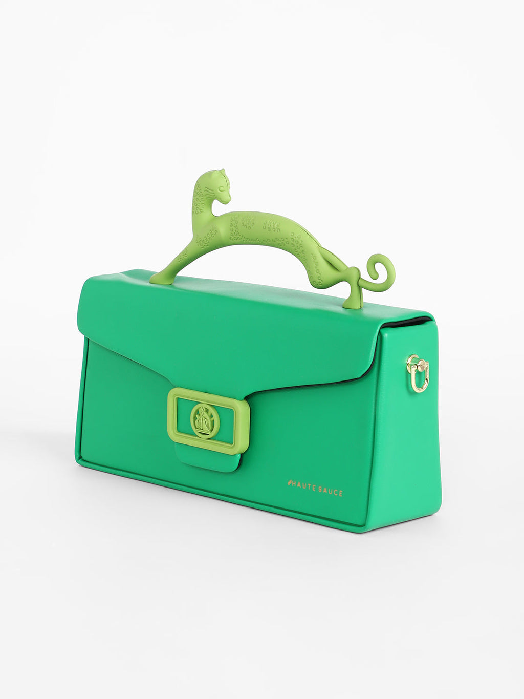 The Jaguar Frost Hand Bag - Shamrock Green