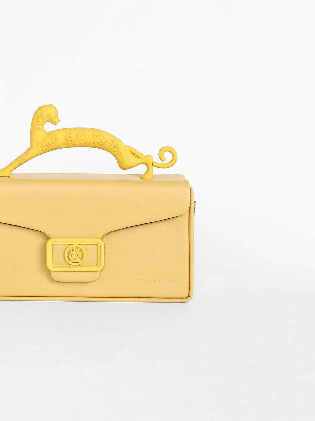 The Jaguar Frost Hand Bag - Canary Yellow