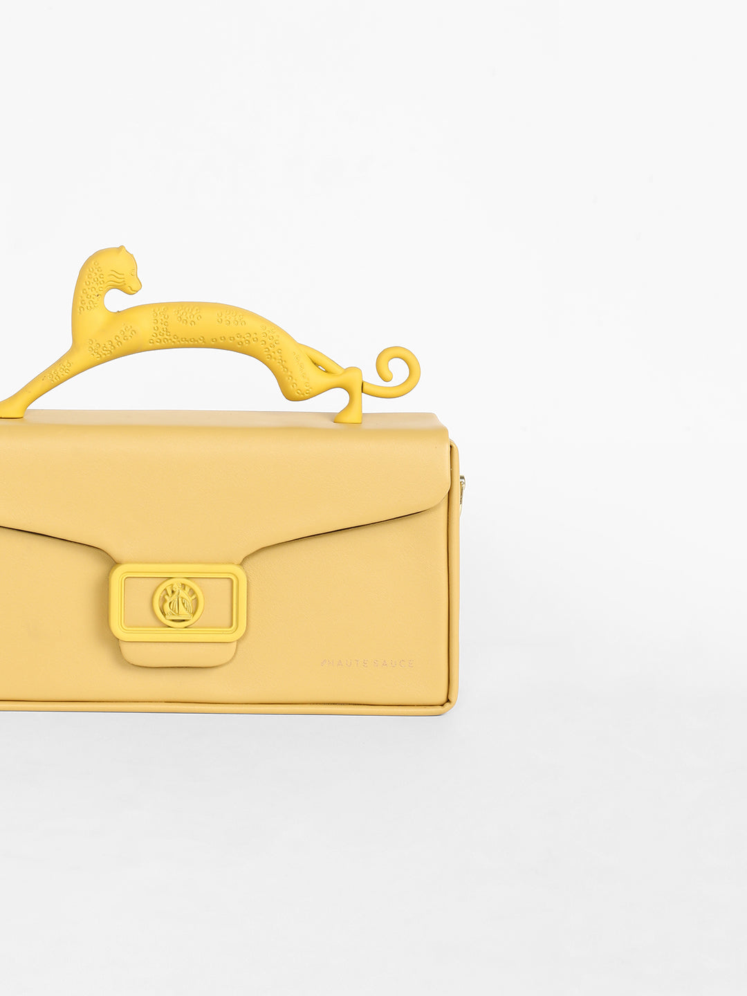 The Jaguar Frost Hand Bag - Canary Yellow
