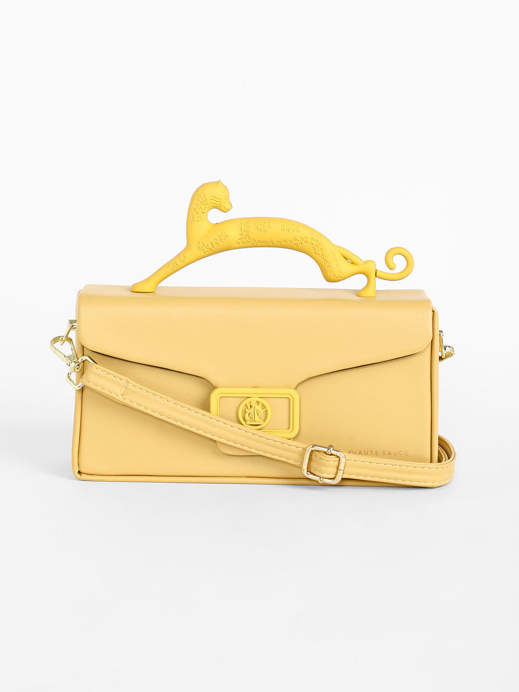 The Jaguar Frost Hand Bag - Canary Yellow