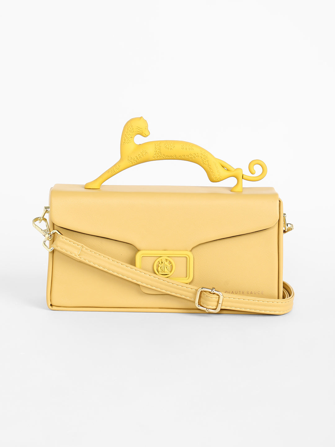 The Jaguar Frost Hand Bag - Canary Yellow