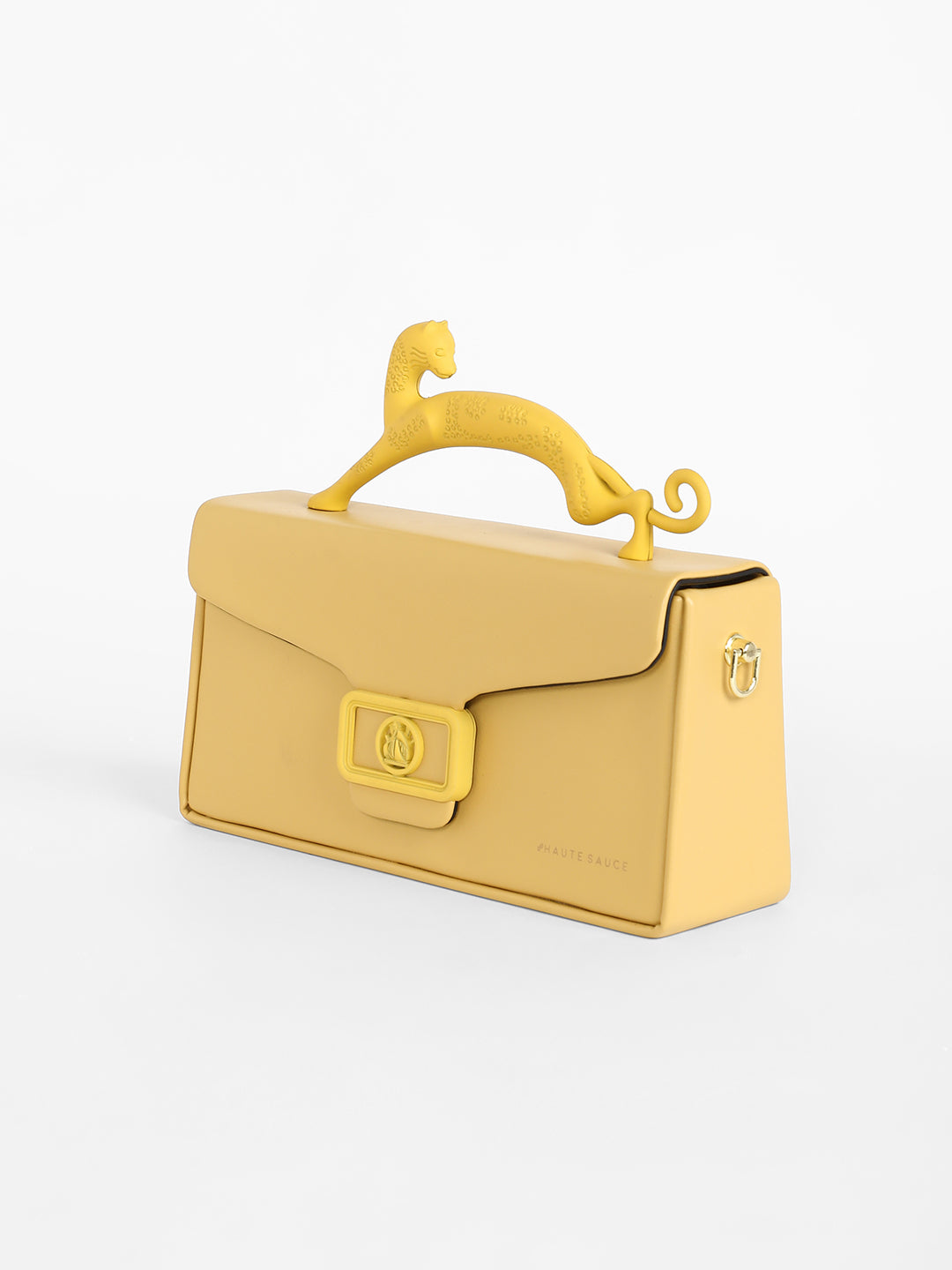 The Jaguar Frost Hand Bag - Canary Yellow