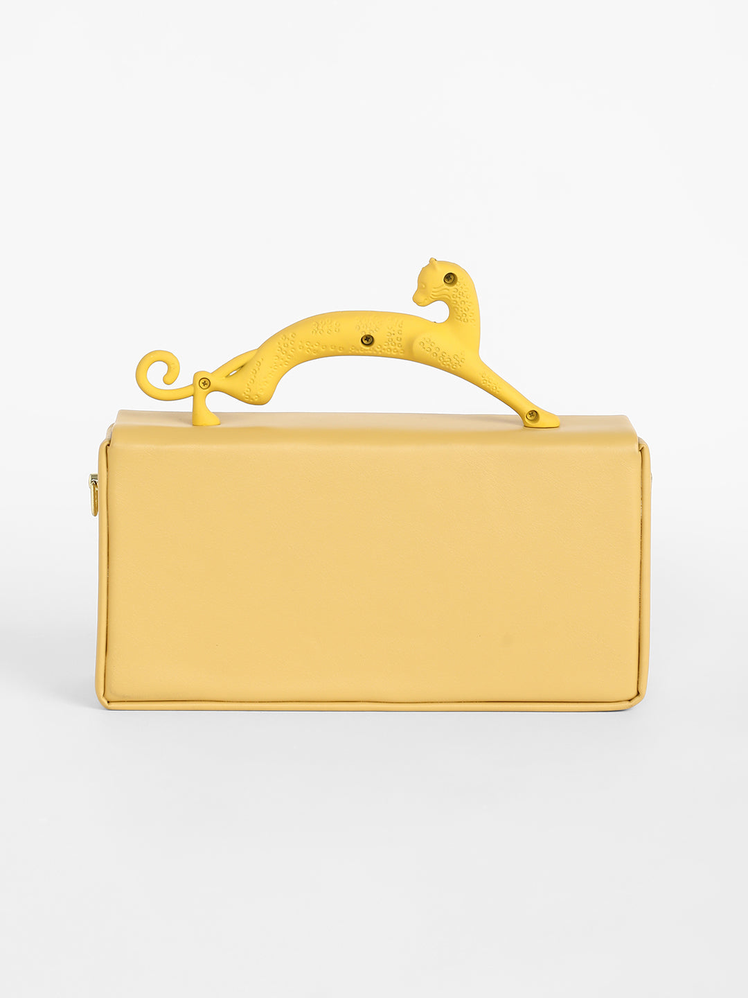 The Jaguar Frost Hand Bag - Canary Yellow