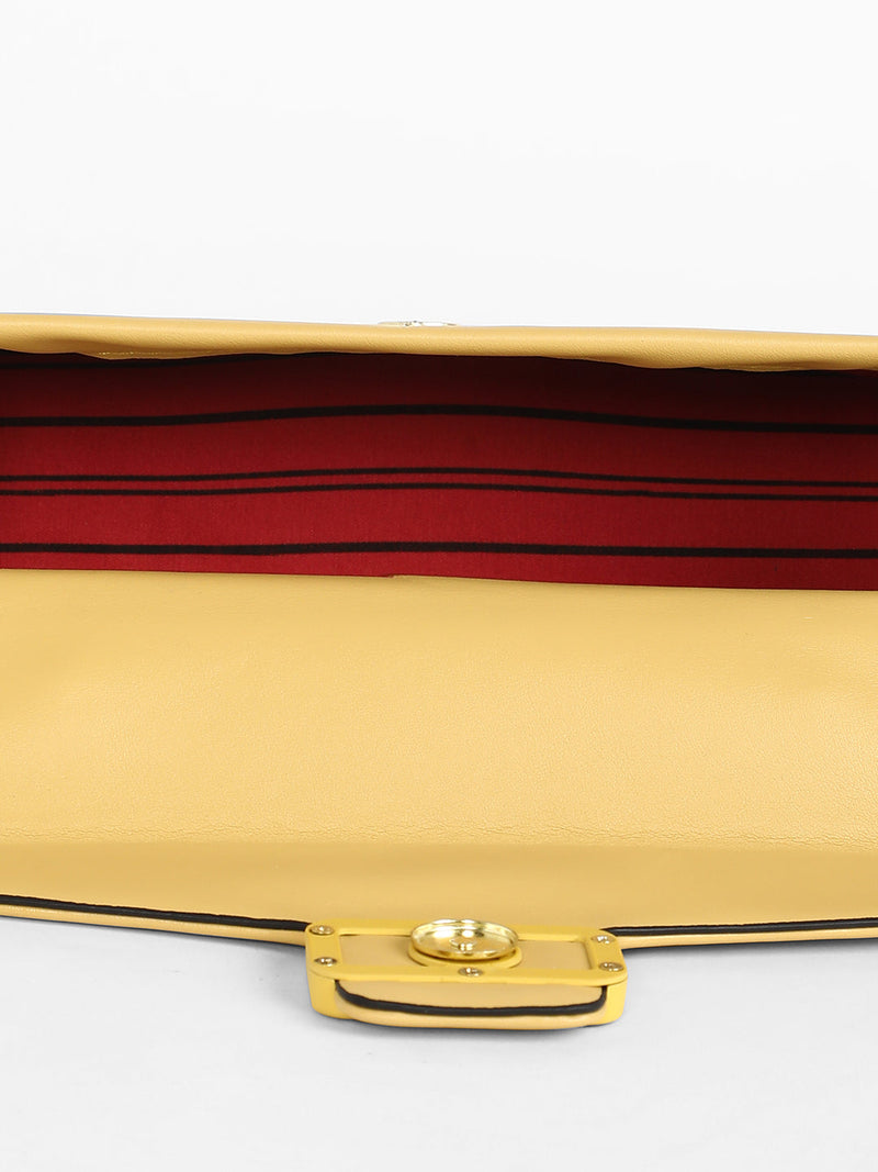 The Jaguar Frost Hand Bag - Canary Yellow