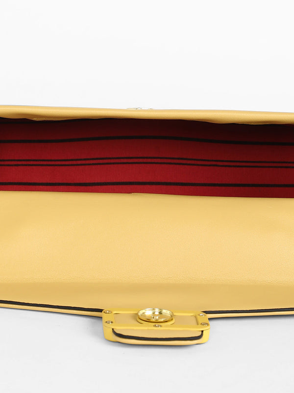 The Jaguar Frost Hand Bag - Canary Yellow