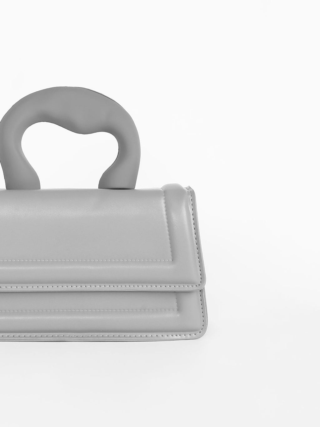 The Caldera Frost Hand Bag - Ash Grey
