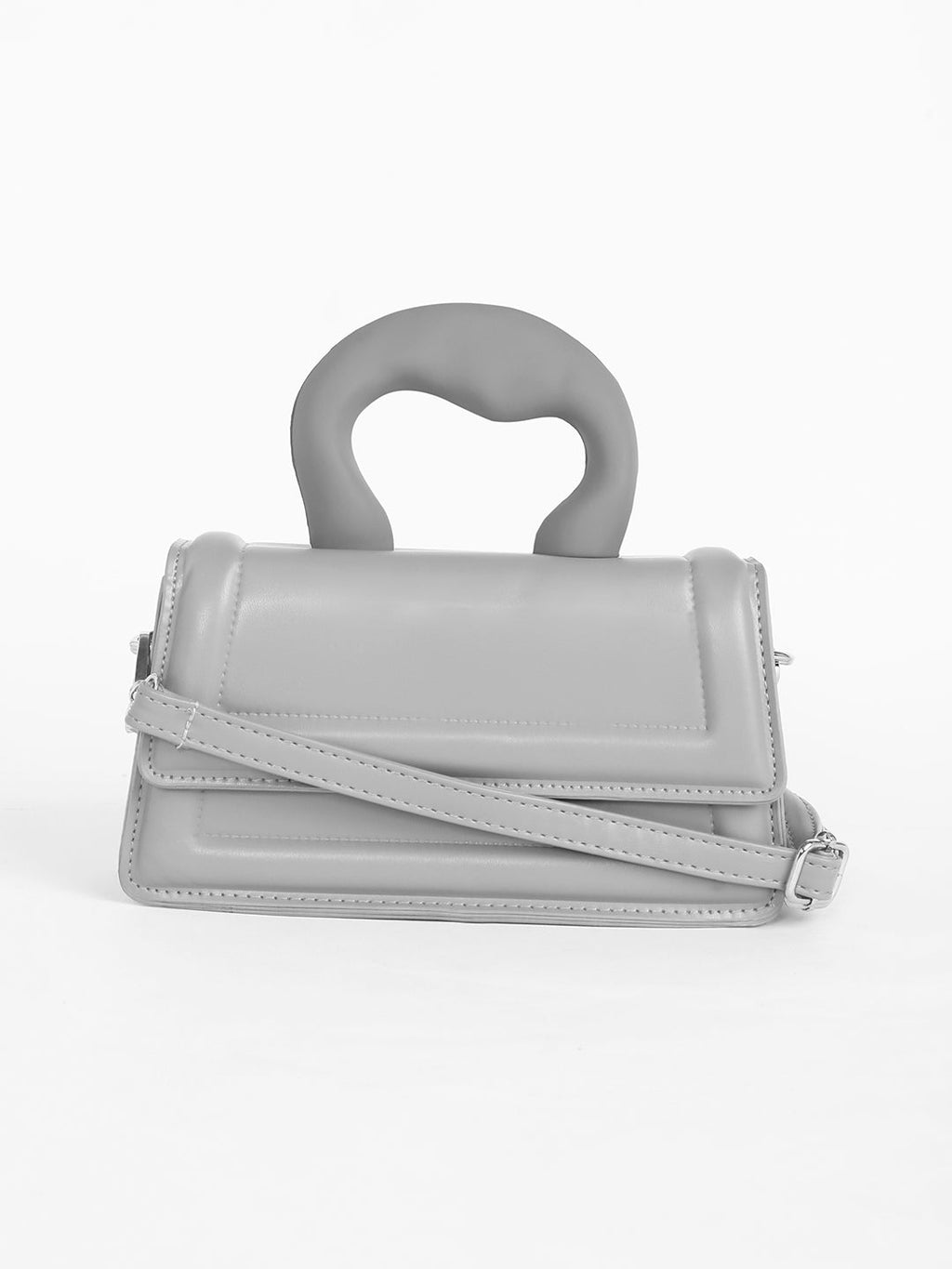 The Caldera Frost Hand Bag - Ash Grey