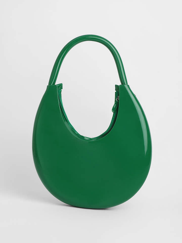 The Lucida Hobo Bag - Emerald Green