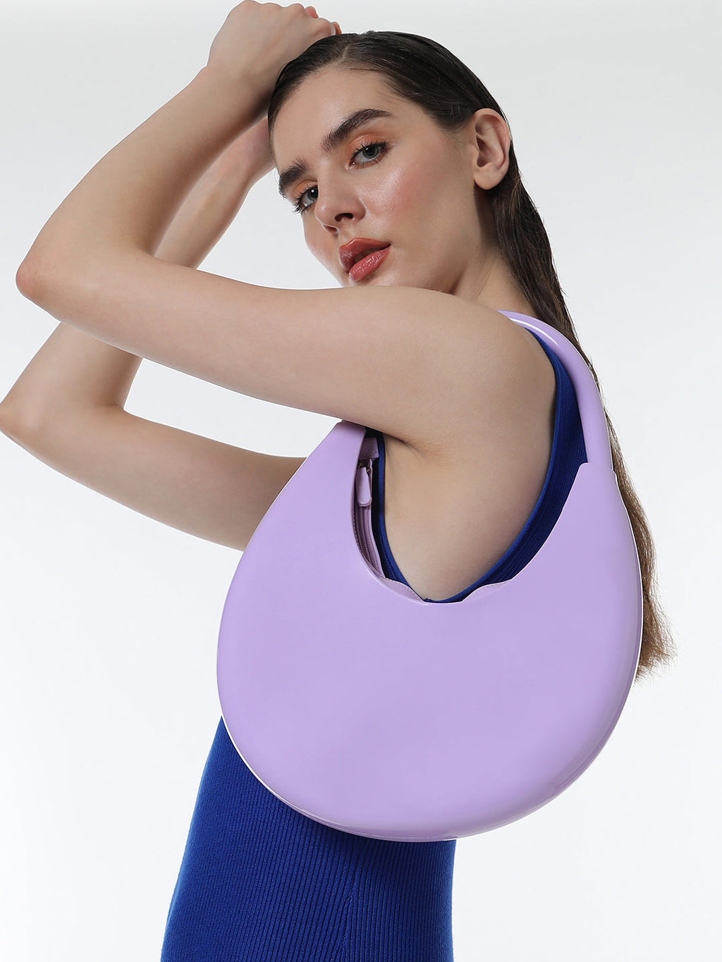 The Lucida Hobo Bag - Lavender