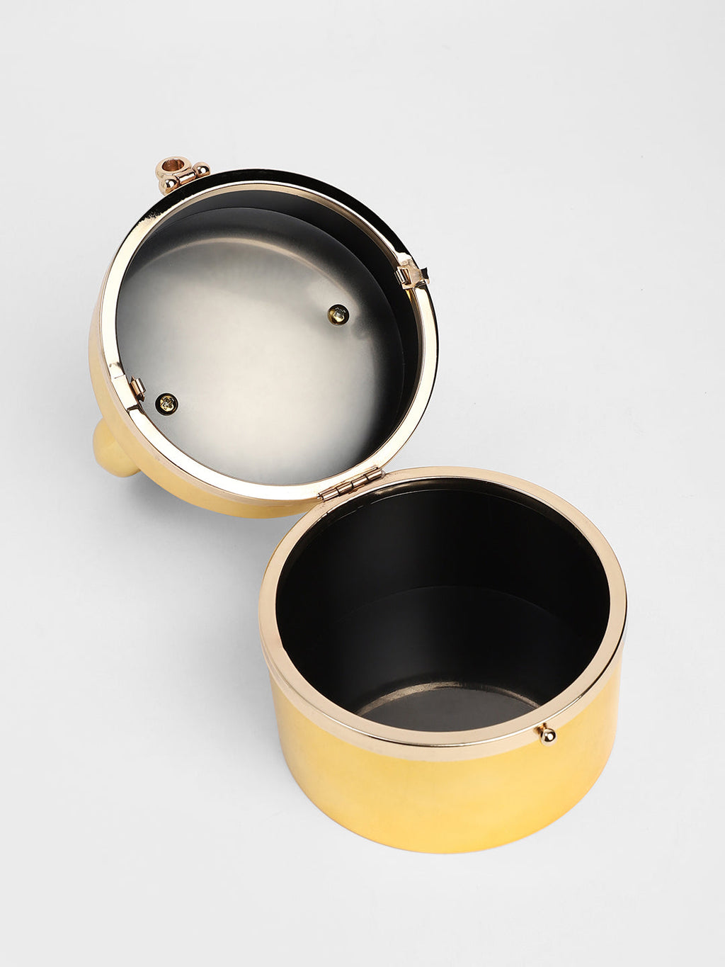 The Caldera Gloss Bucket Bag - California Gold