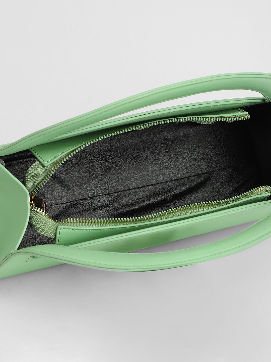 The Mezzaluna Hand Bag - Pistachio Green