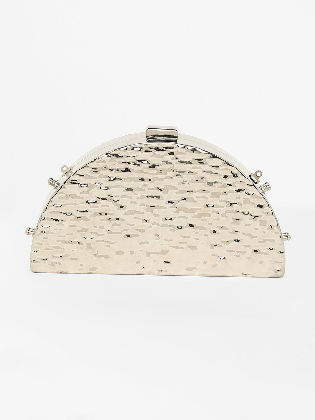 The Dented Curve Clutch Bag - California Gold