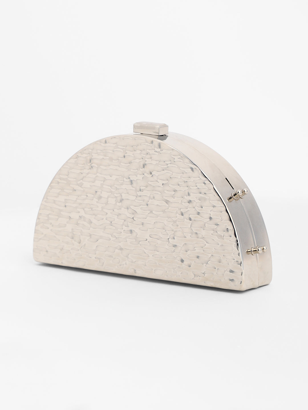 The Dented Curve Clutch Bag - California Gold