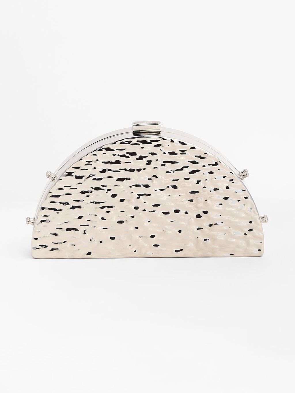 The Dented Curve Clutch Bag - California Gold