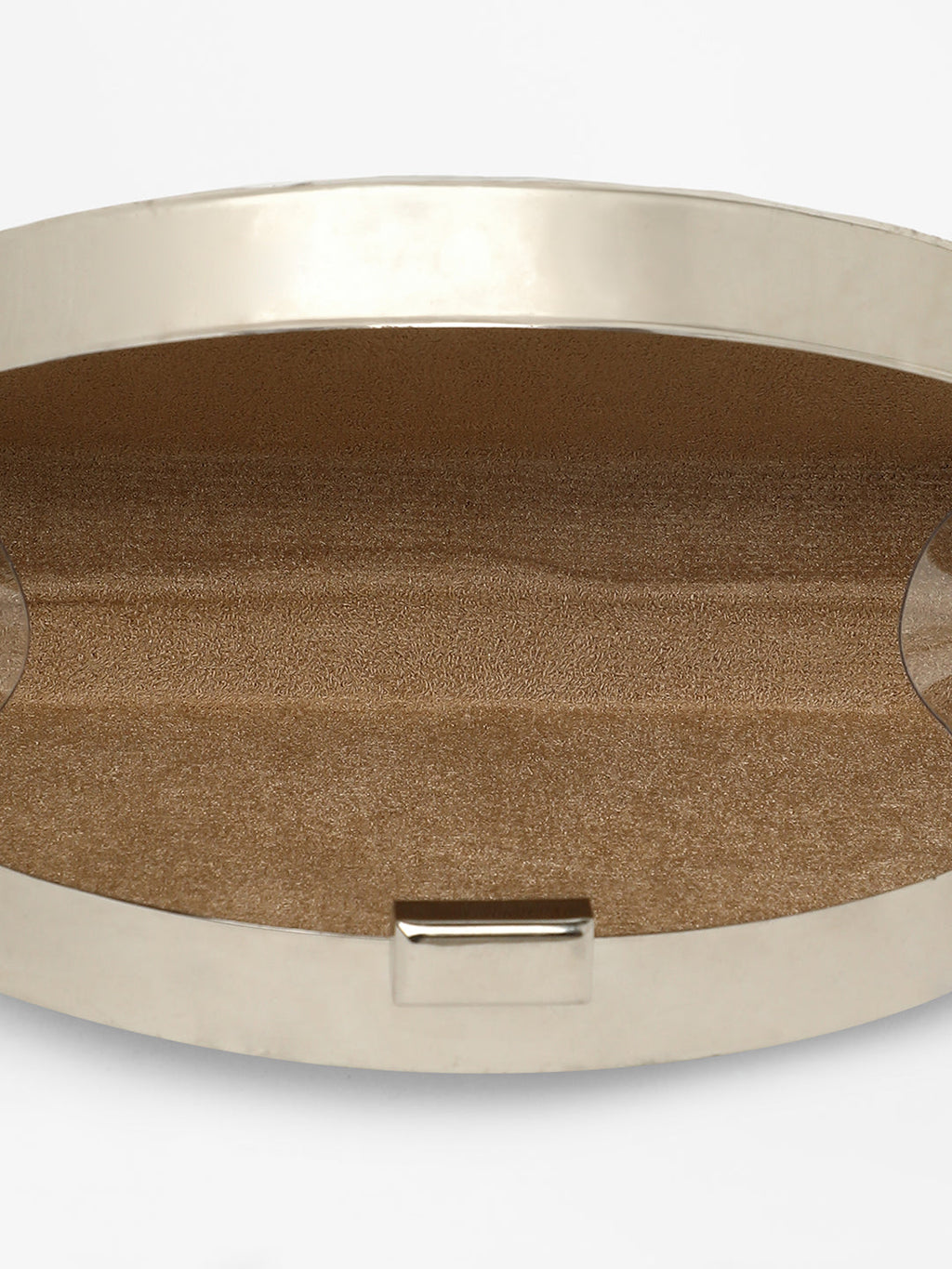 The Dented Curve Clutch Bag - California Gold