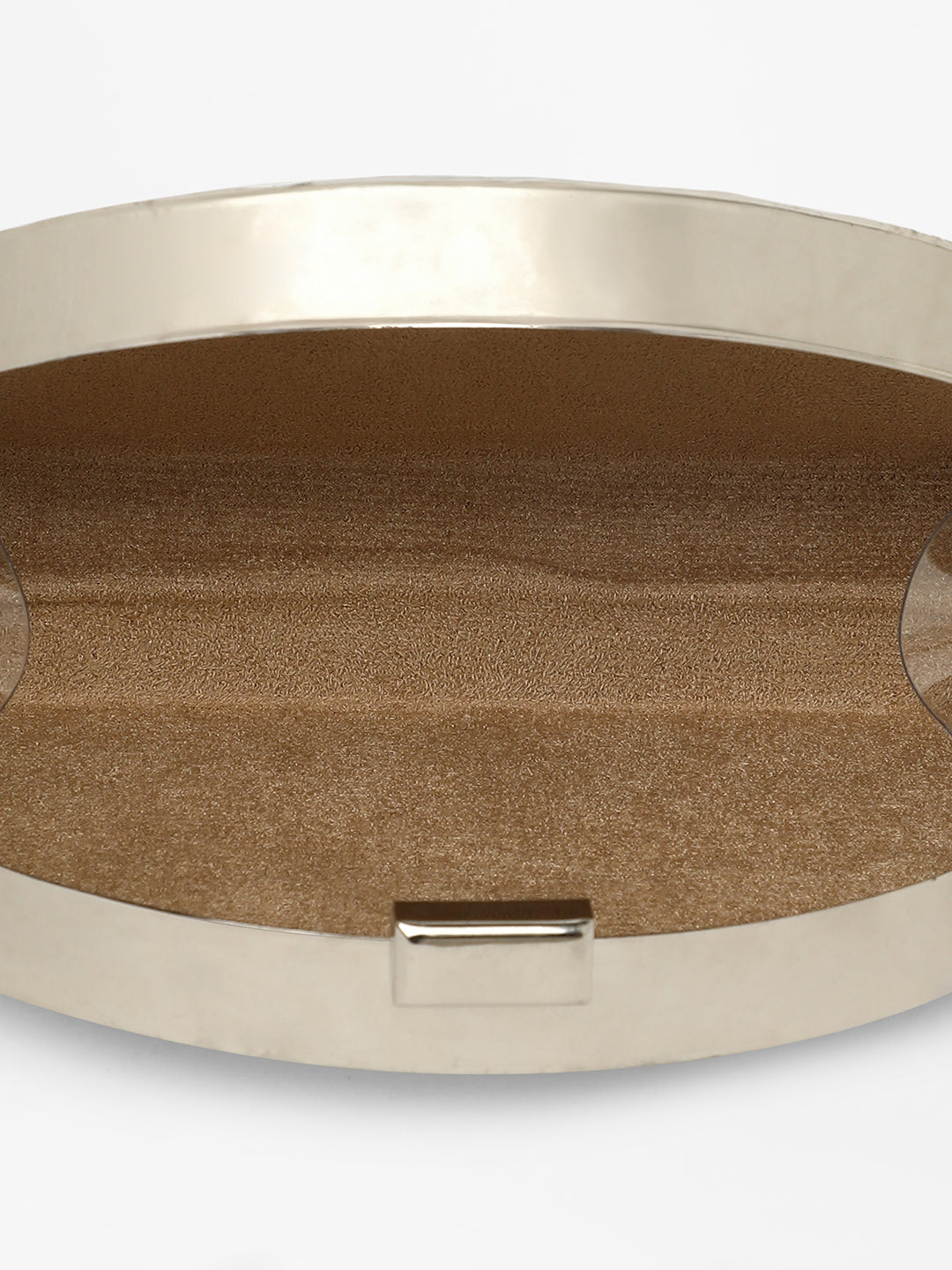 The Dented Curve Clutch Bag - California Gold