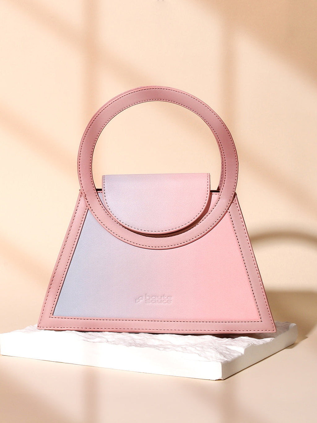 The Aureola Hand Bag - Rouge Pink