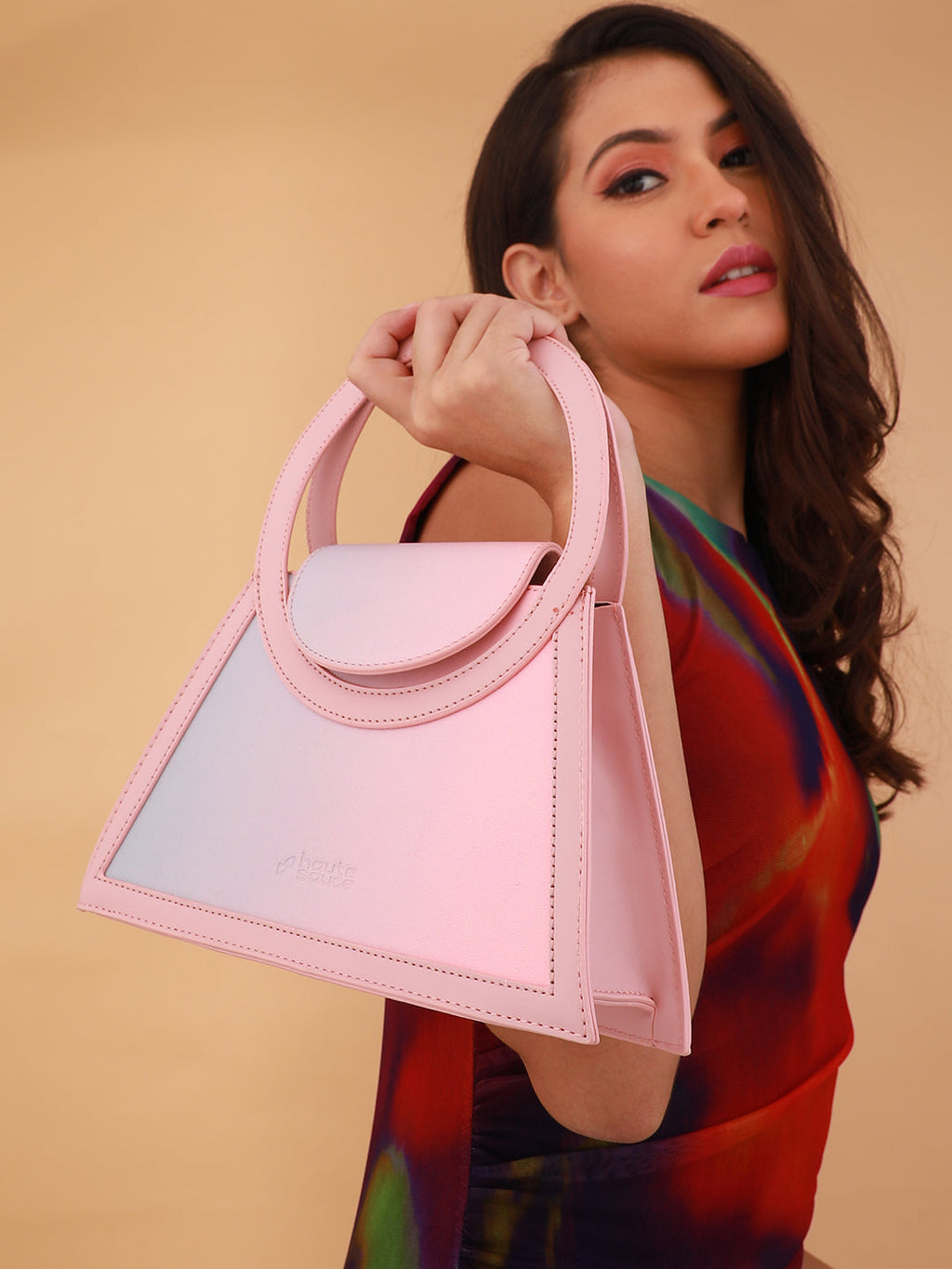 The Aureola Hand Bag - Rouge Pink