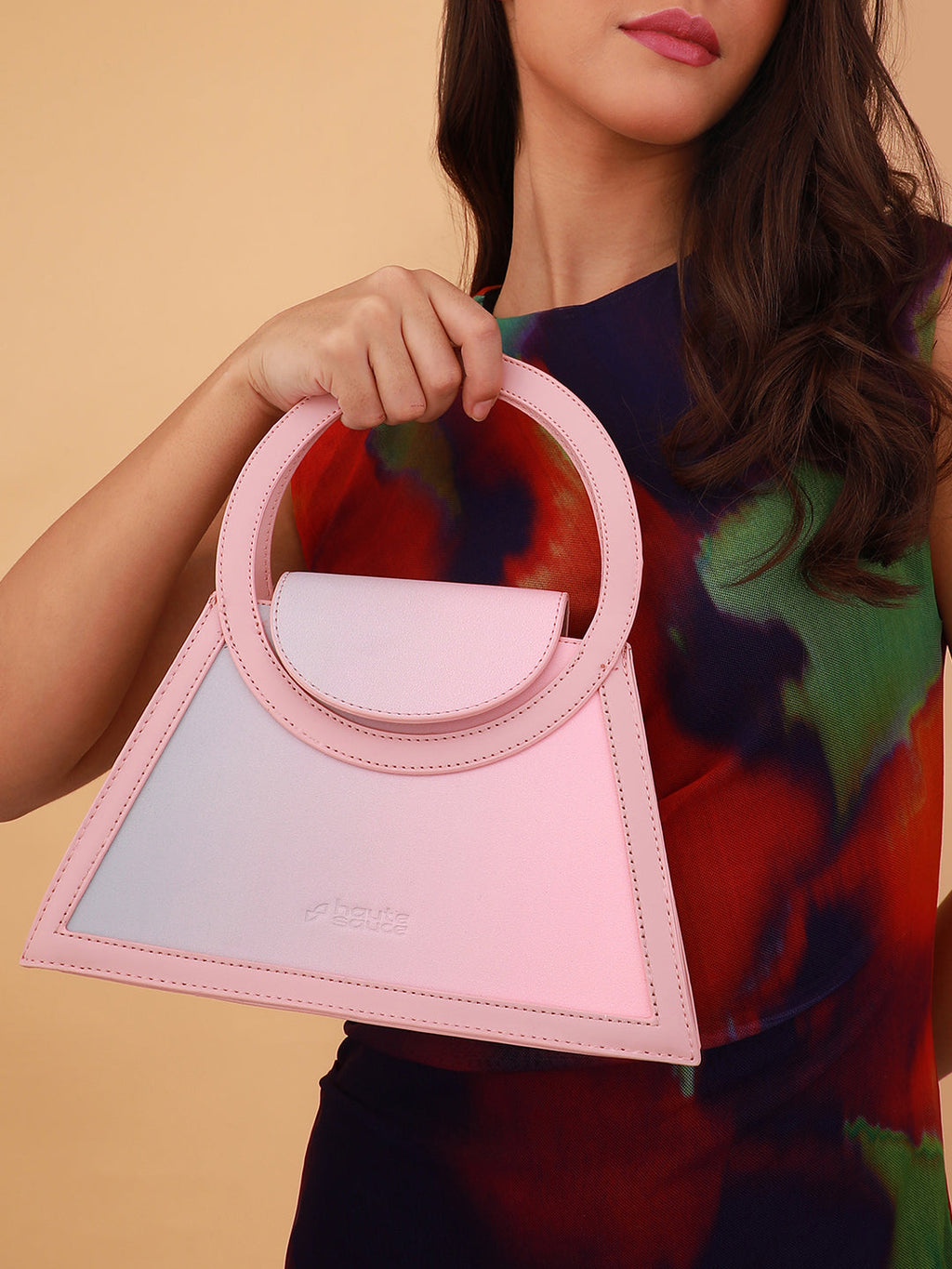 The Aureola Hand Bag - Rouge Pink