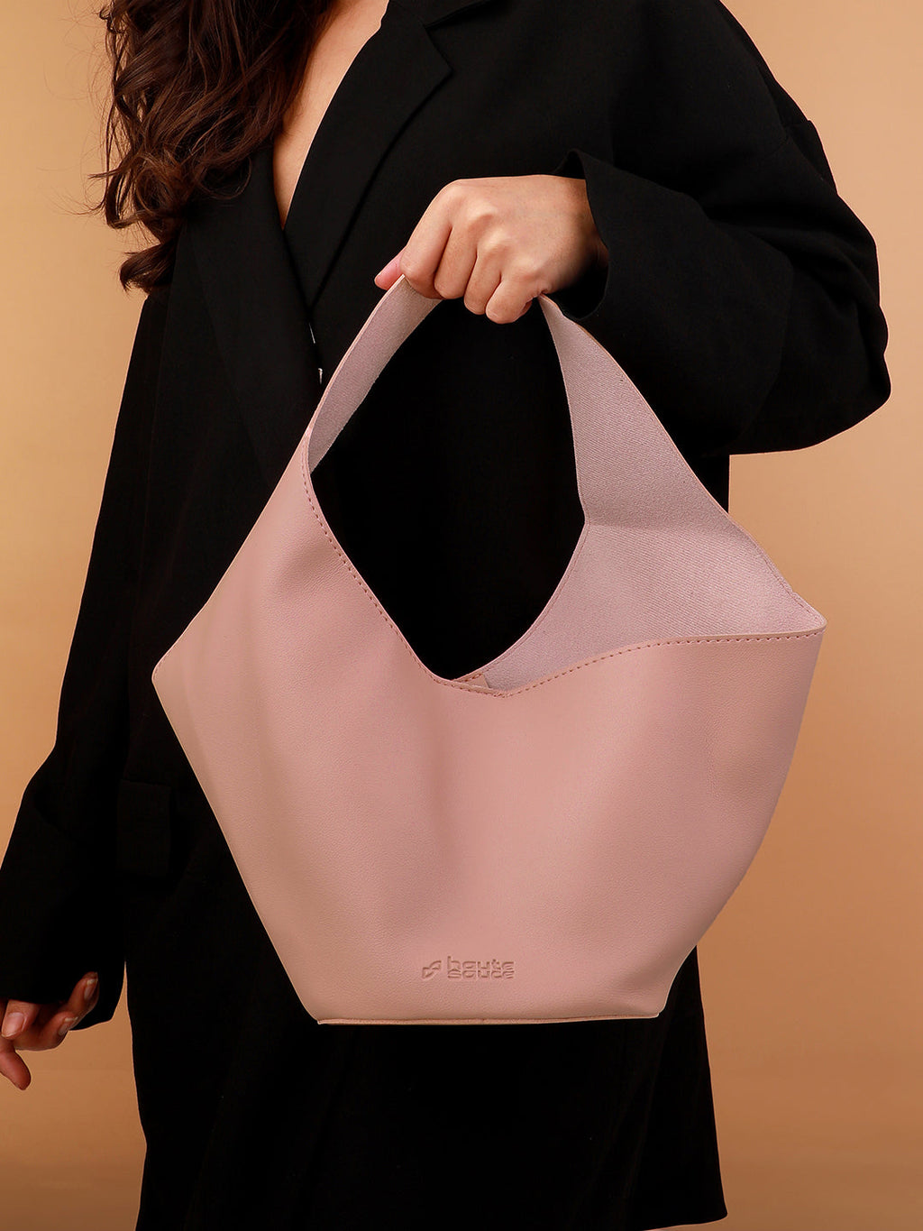 The Daily Hobo Bag - Blush Pink