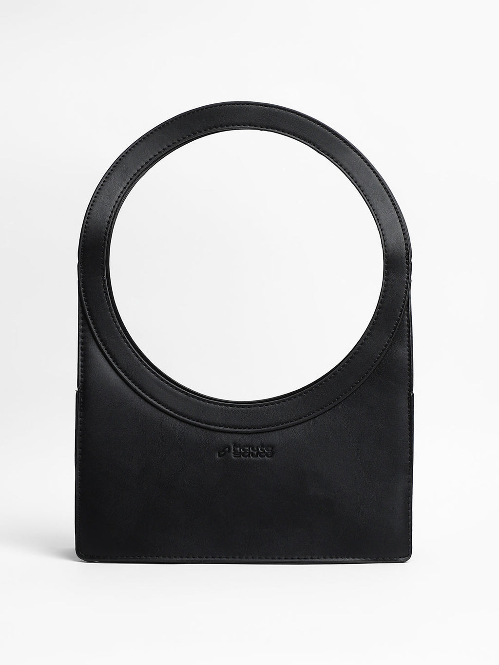 The Aureola Shoulder Bag - Onyx Black