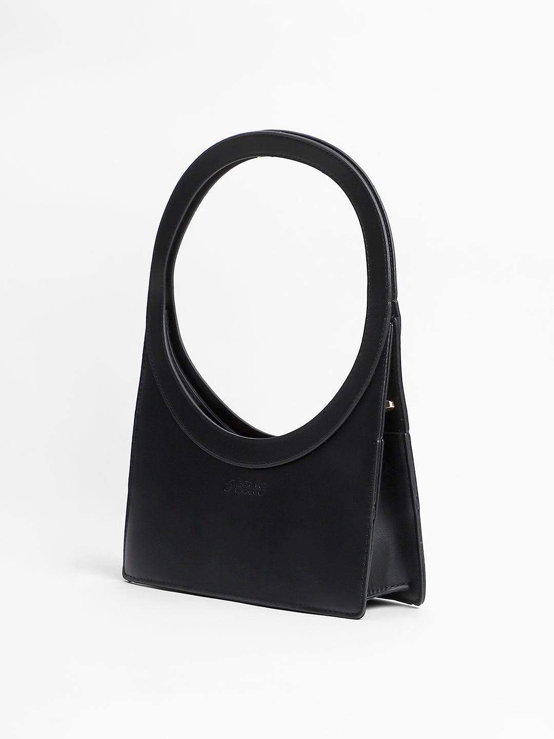 The Aureola Shoulder Bag - Onyx Black