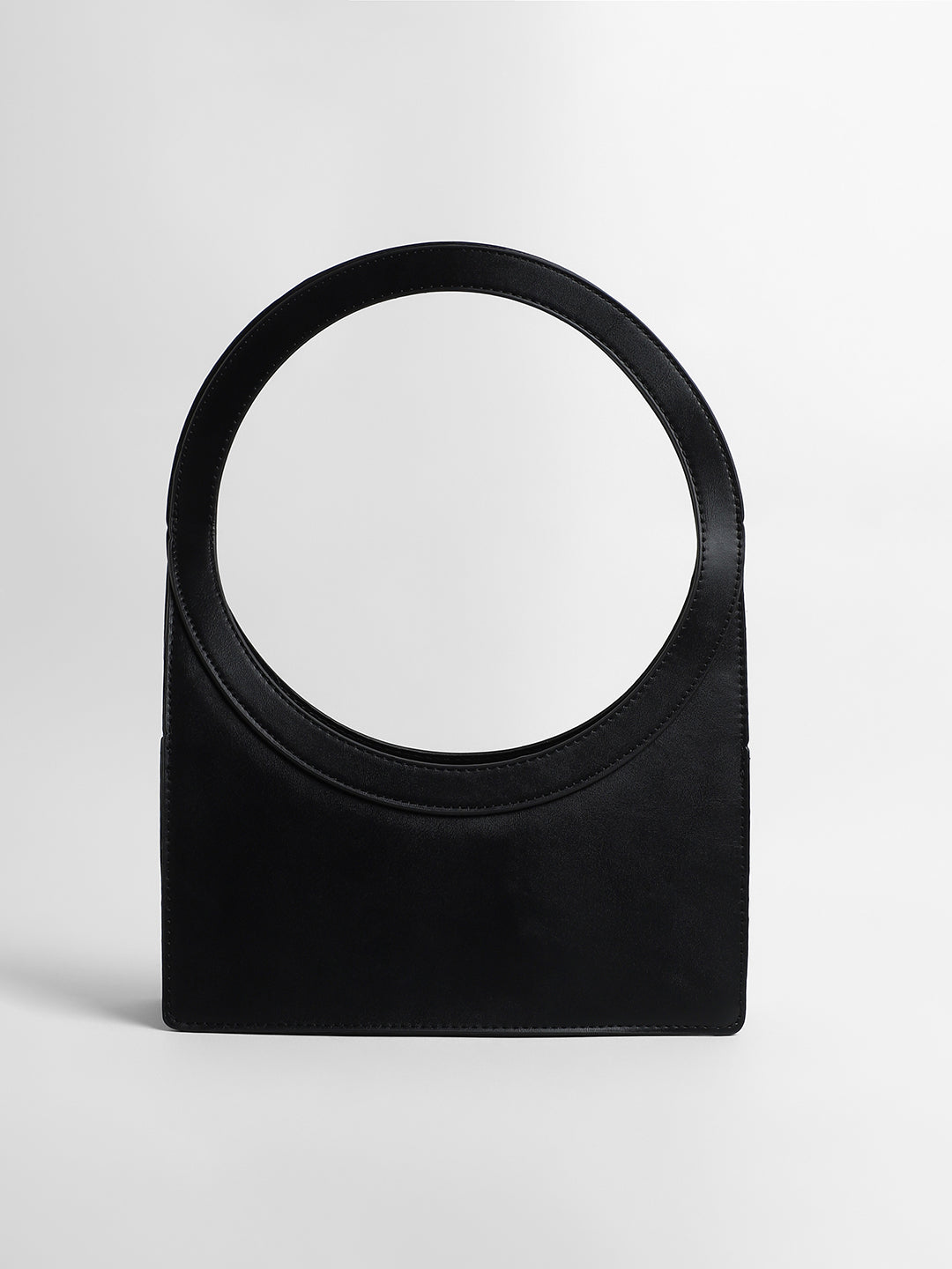 The Aureola Shoulder Bag - Emerald Green:Onyx Black