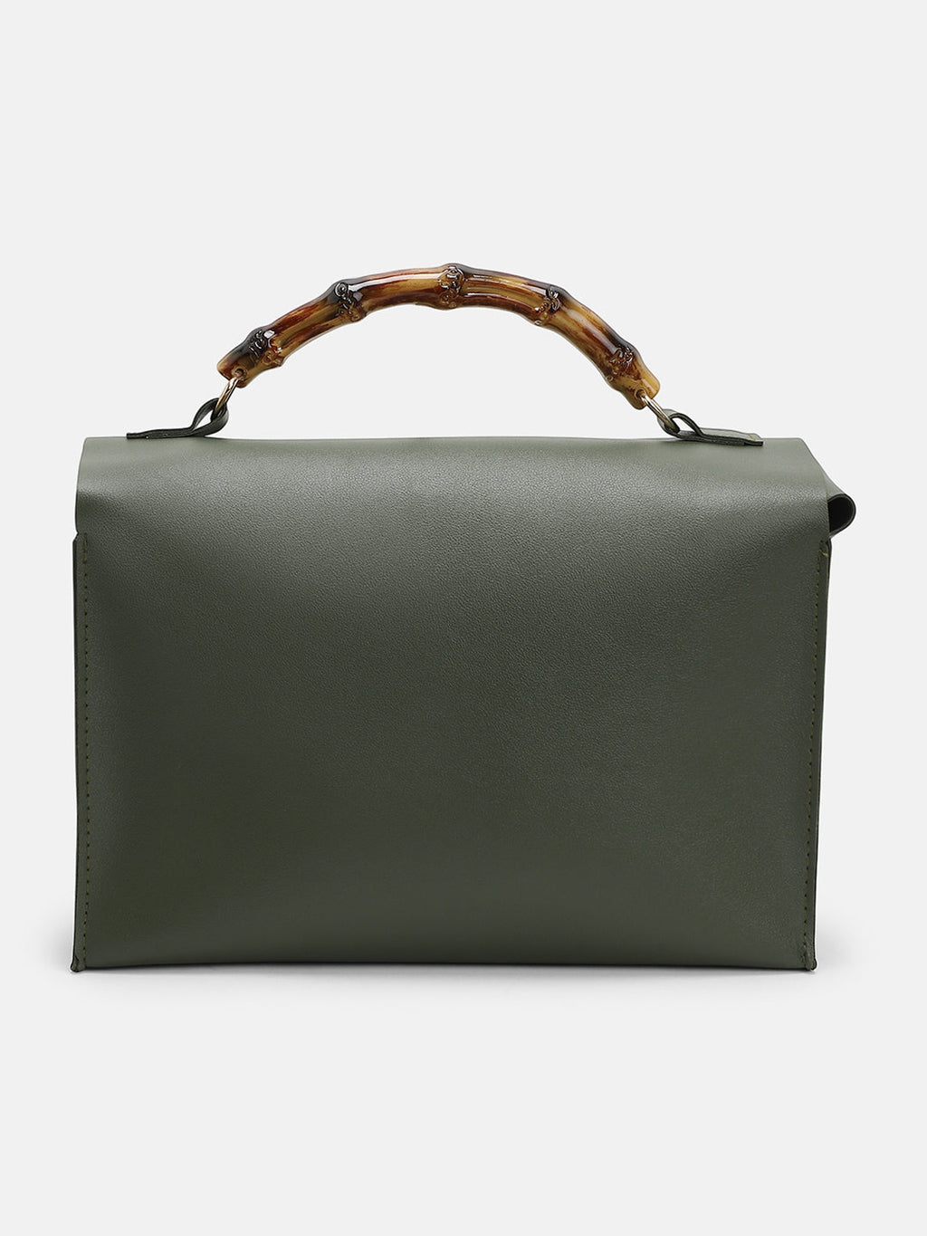 The Médecin Hand Bag - Seaweed Green