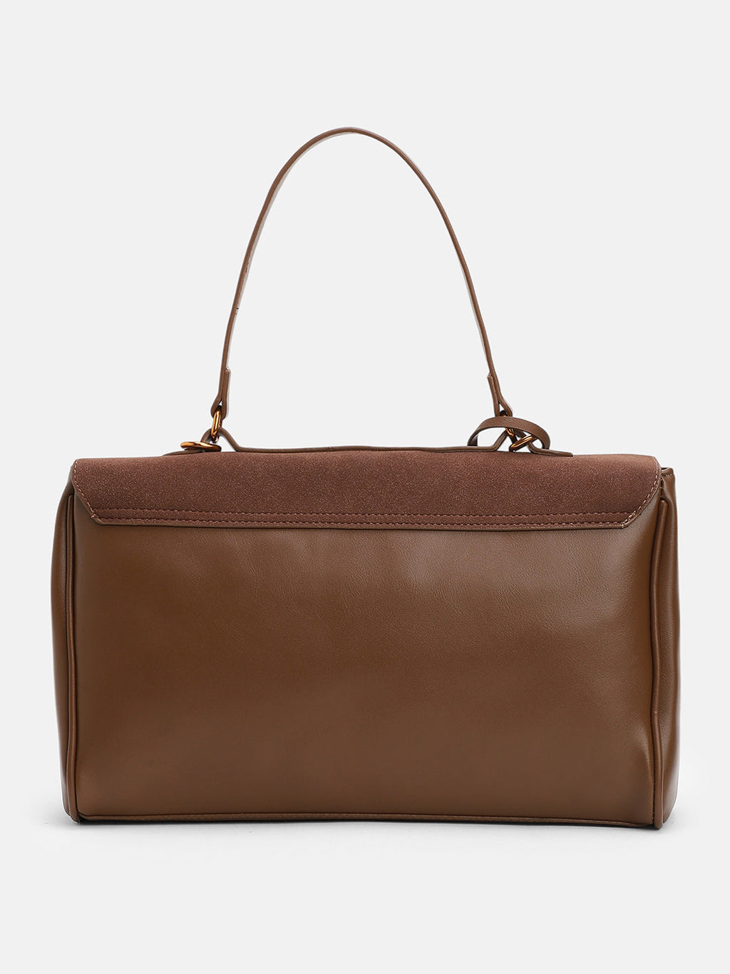 The Lume Satchel Bag - Chocolate Brown