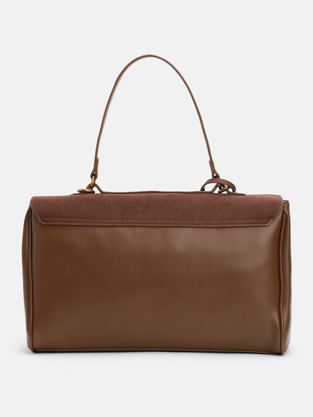 The Lume Satchel Bag - Chocolate Brown