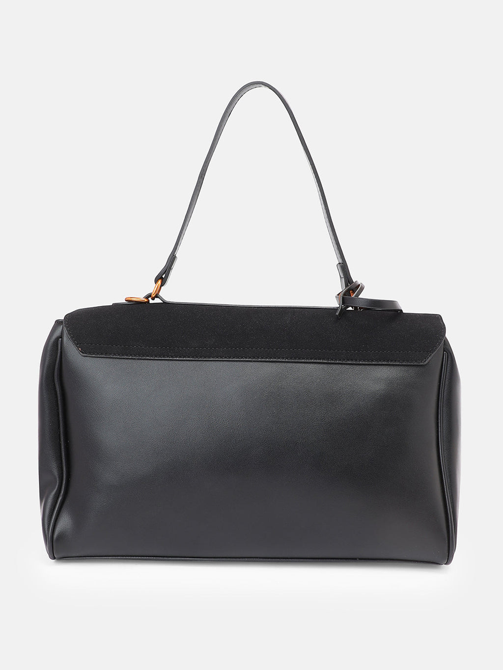 The Lume Satchel Bag - Onyx Black
