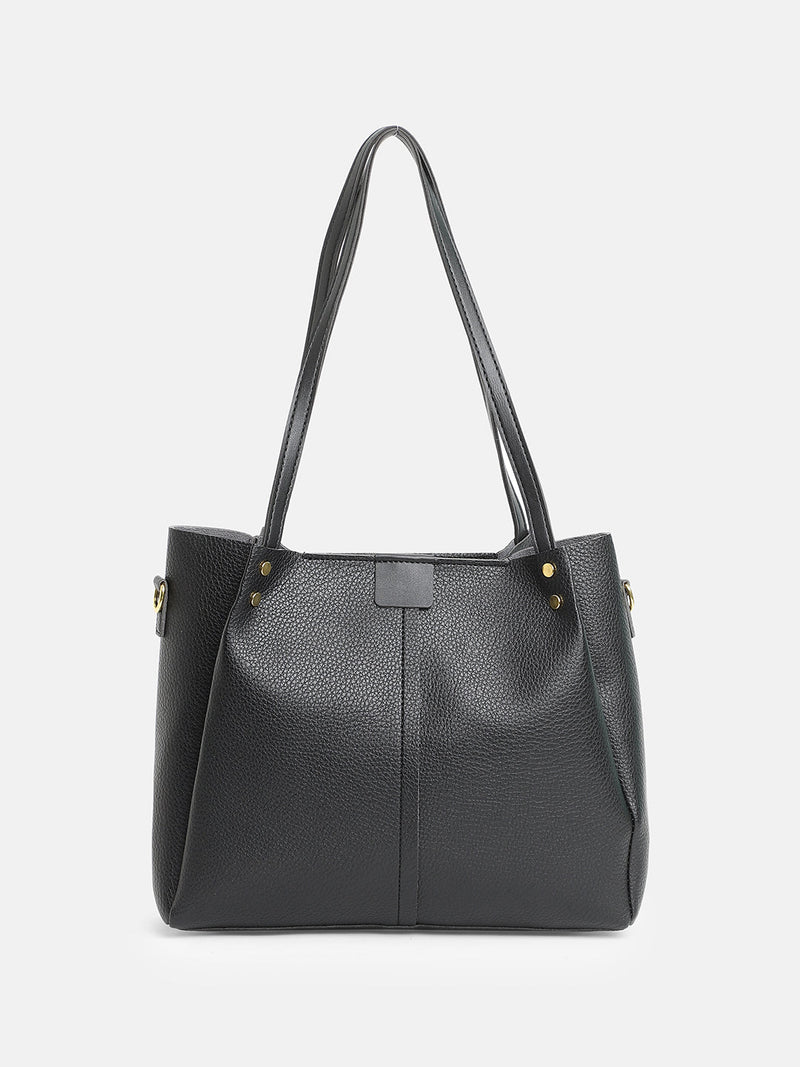 The Circadian Tote Bag - Onyx Black