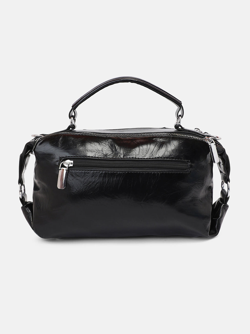 The Clairemont Hand Bag - Onyx Black