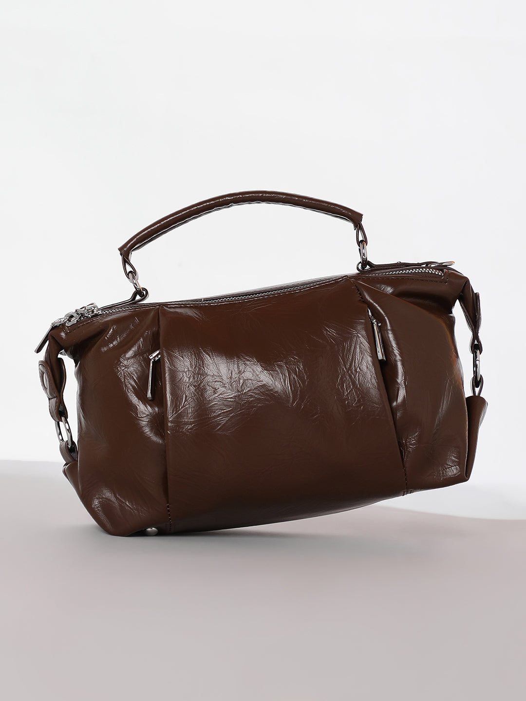 The Clairemont Hand Bag - Mocha Brown