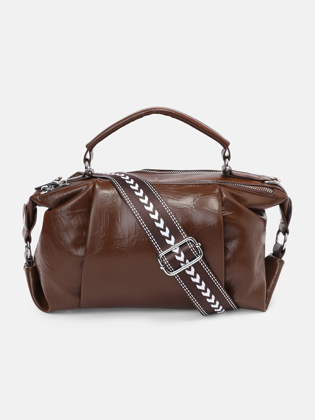 The Clairemont Hand Bag - Mocha Brown